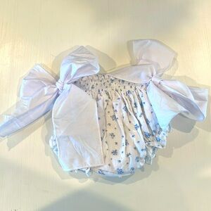 Sal & Pimenta Diaper Cover with Bows, size 3month